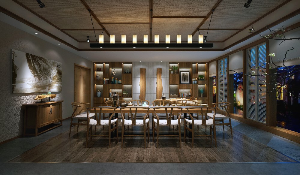 白酒專賣店茶葉店咖啡店裝修SI設(shè)計(jì)