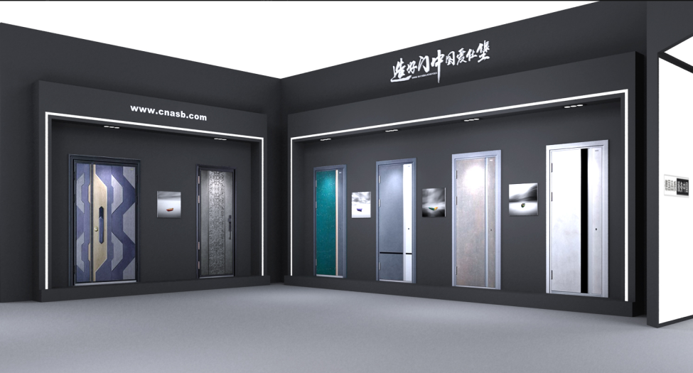 門業(yè)專賣店，展廳設(shè)計(jì)，建材市場(chǎng)裝修設(shè)計(jì)